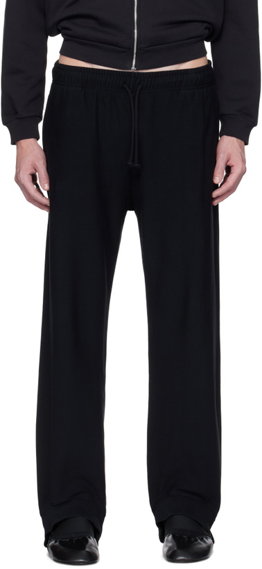 Photo: ALAINPAUL Black Fuseau Sweatpants