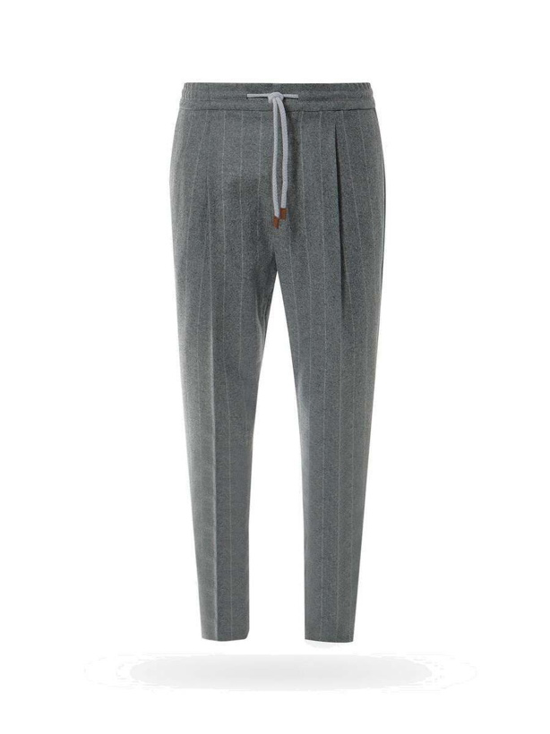 Photo: Brunello Cucinelli   Trouser Grey   Mens