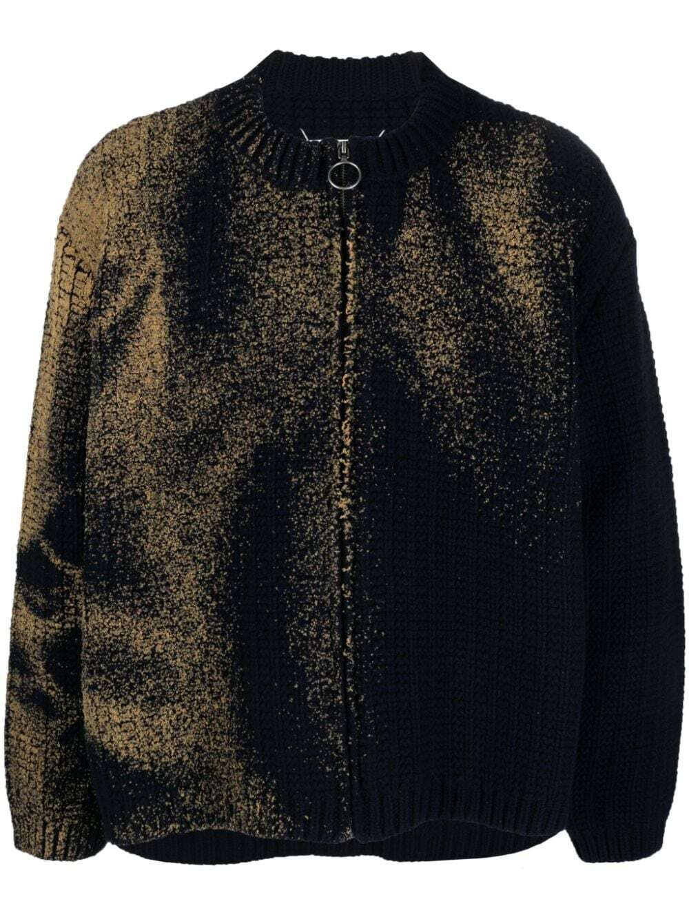 Maison Margiela 14 Classic Rib Knit Zip Cardigan Maison Margiela