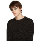 Oliver Peoples pour Alain Mikli White Tres Sunglasses