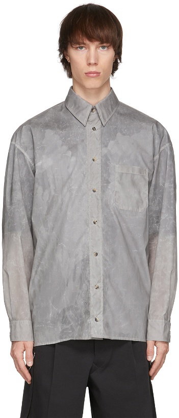 Photo: UNIFORME Grey Oversized ECONYL® Shirt