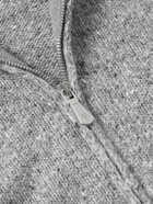 Eleventy - Wool-Blend Zip-Up Cardigan - Gray