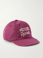 Visvim - Excelsior Wool and Silk-Blend Twill Cap - Burgundy