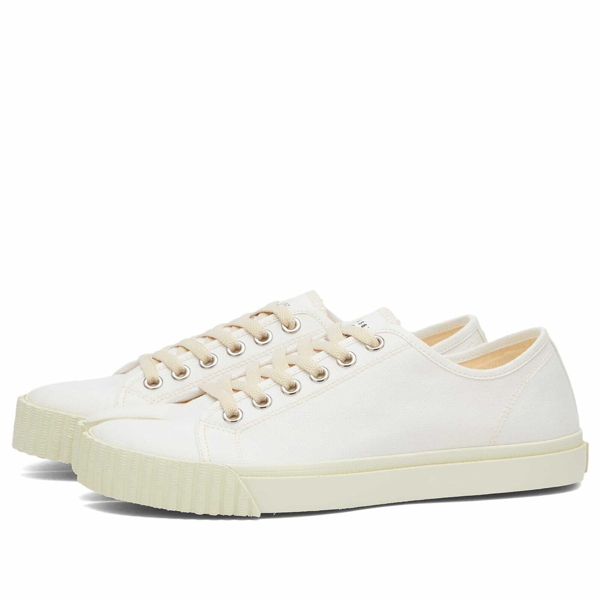 Maison Margiela Women's Tabi Sneakers in White