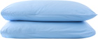 Tekla Blue Percale Pillowcase Set