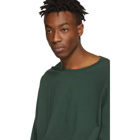 Essentials Green Boxy Long Sleeve T-Shirt