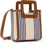 Staud Beige Mini Shirley Bag