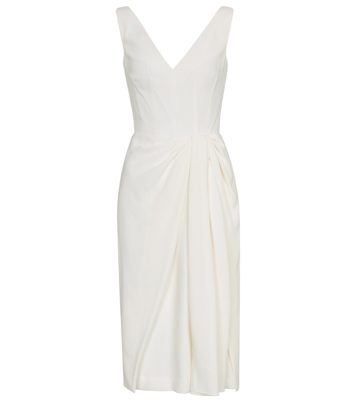 Alexander McQueen Crêpe midi dress Alexander McQueen