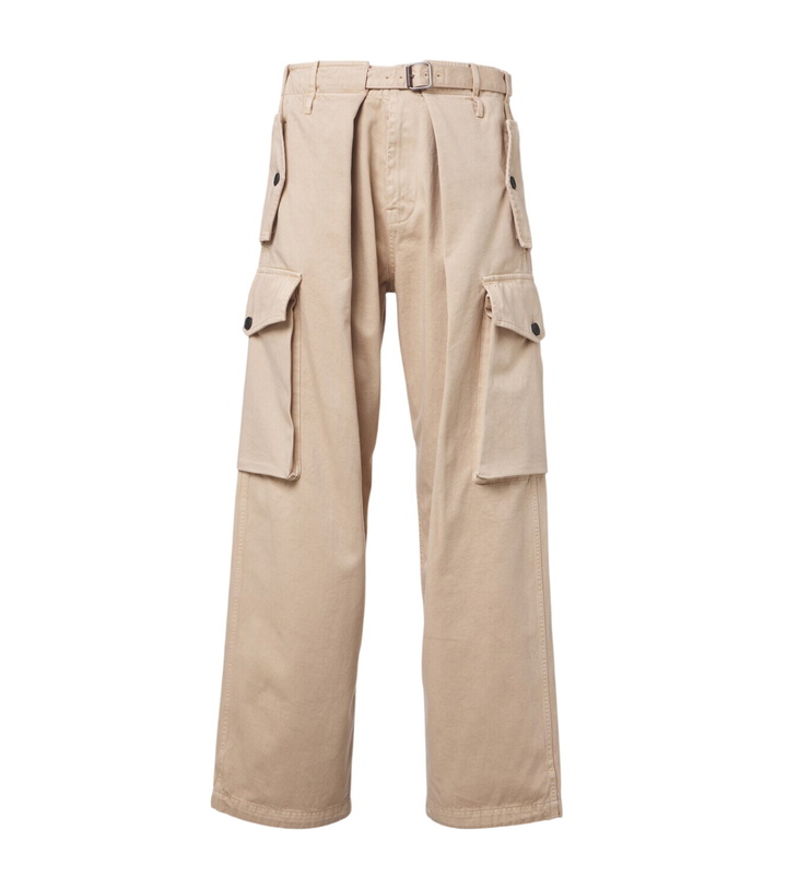 Photo: Loewe Cotton satin cargo pants