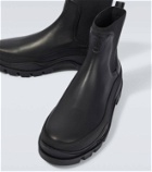 Moncler Larue leather ankle boots