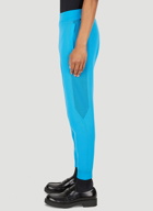 Knitted Track Pants in Blue