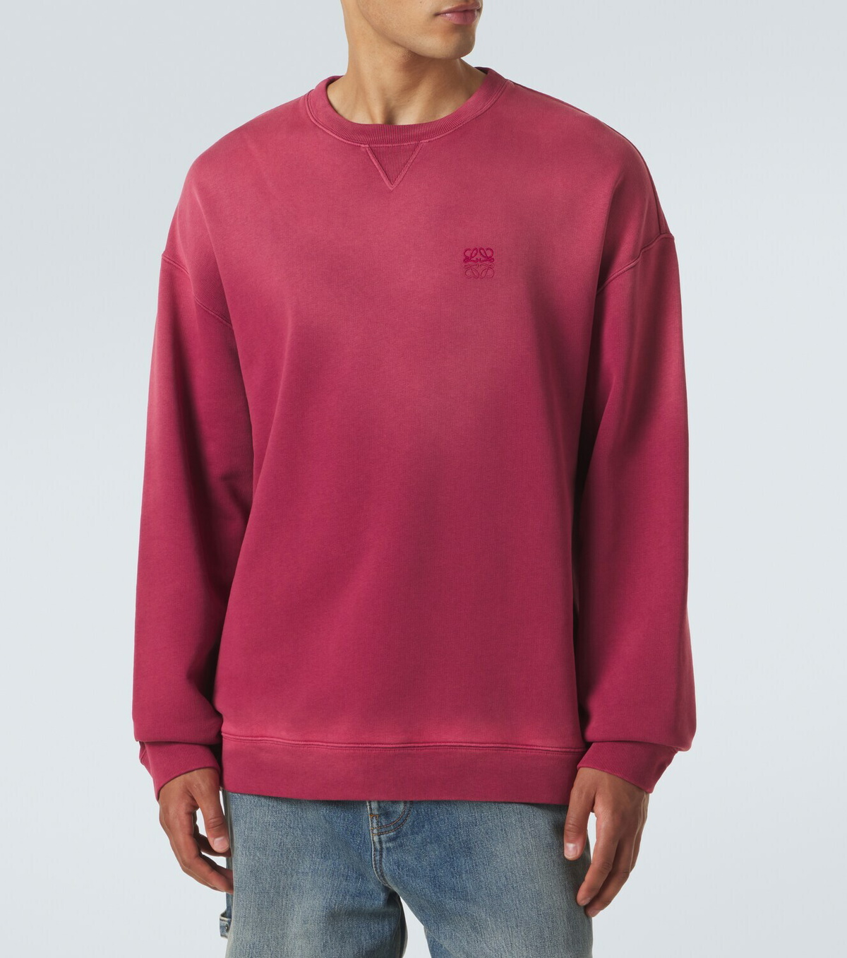 Loewe Anagram cotton jersey sweatshirt