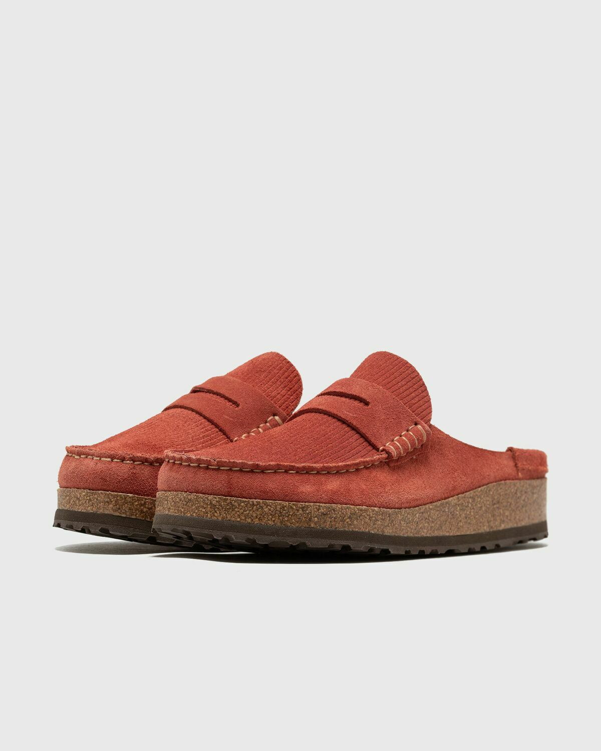 mens red birkenstocks