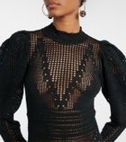 Isabel Marant Dione open-knit maxi dress