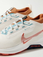 Nike Running - Pegasus Trail 5 Stretch-Jersey and Rubber-Trimmed GORE-TEX Running Sneakers - Neutrals