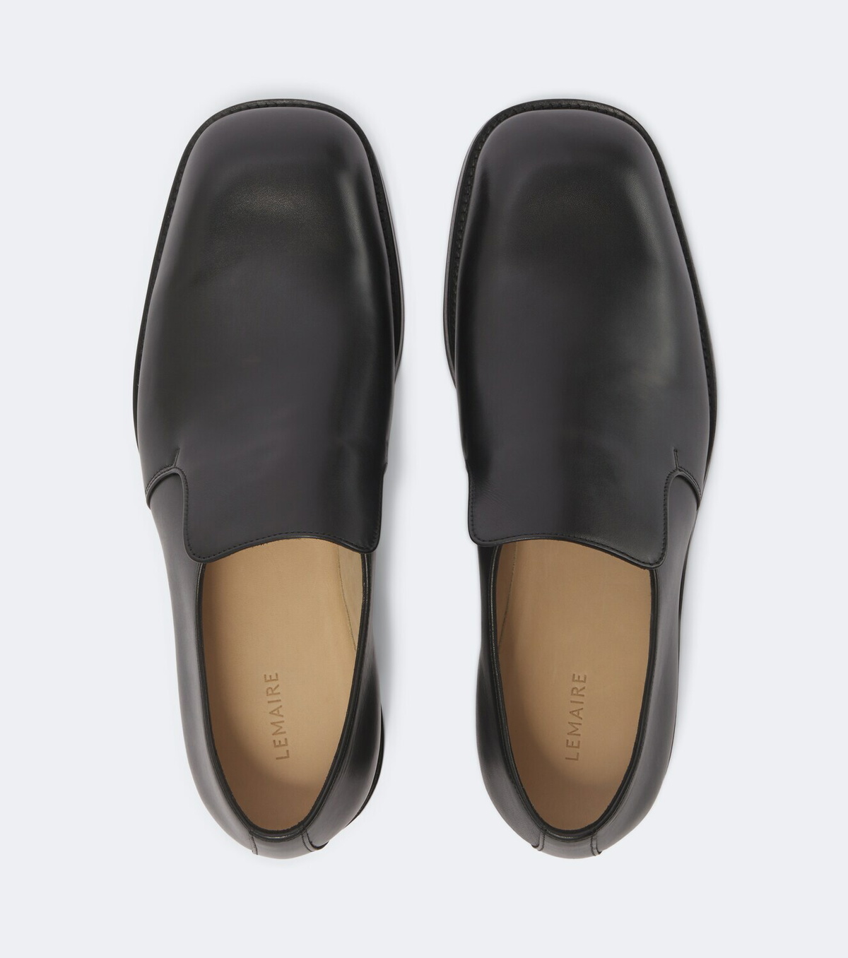 Lemaire Leather slip-on shoes