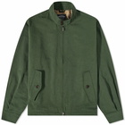 FrizmWORKS Men's Harrington Jacket in Forest Green