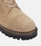 See By Chloé Mallory suede combat boots