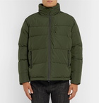 Aspesi - Quilted Shell Hooded Down Jacket - Men - Army green