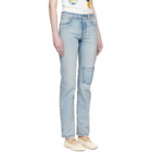MM6 Maison Margiela Blue Pocket Jeans