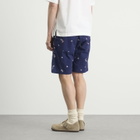Service Works Men's Paisley Chef Shorts in Royal