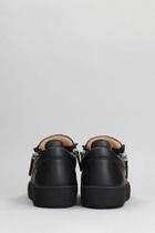 Giuseppe Zanotti Frankie Sneakers In Black Leather