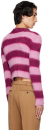 EGONlab Pink & Burgundy Freddy Sweater