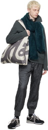 RAINMAKER KYOTO Blue Brushed Scarf