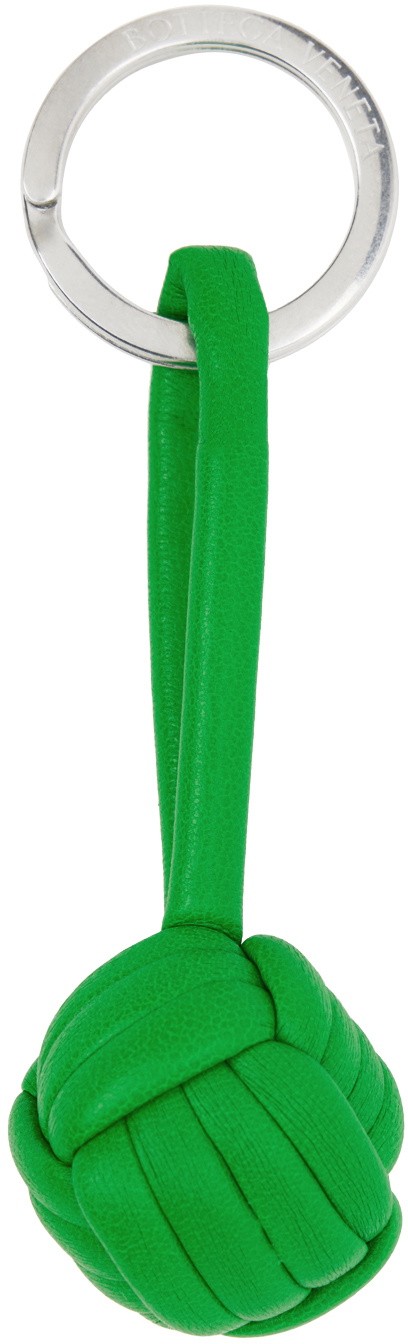 Bottega Veneta Green Charm Keychain Bottega Veneta