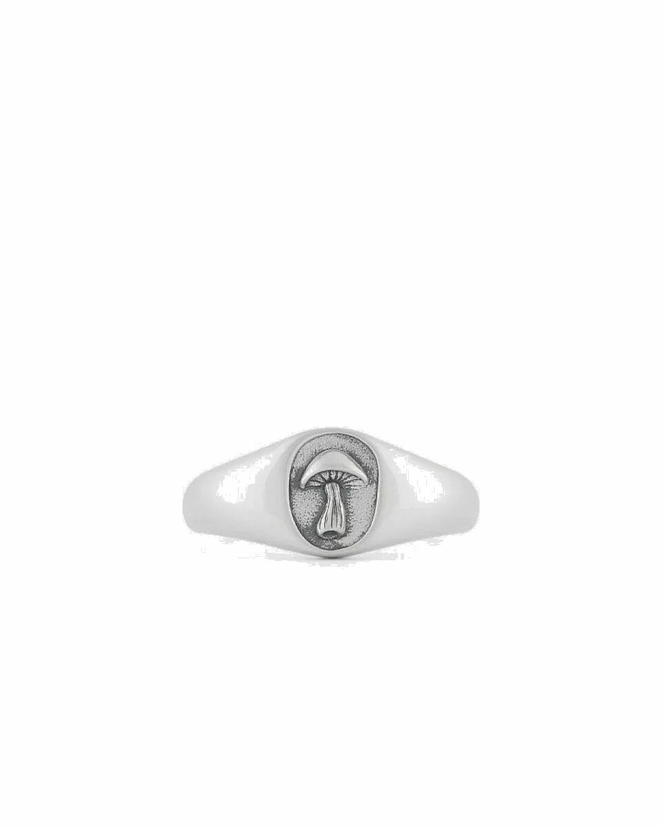 Photo: Serge De Nimes Silver Mushroom Ring Silver - Mens - Jewellery