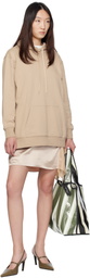 3.1 Phillip Lim Beige Combo Hoodie & Minidress Set