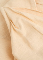 Faithfull The Brand Suis Draped Linen Mini Dress Yellow
