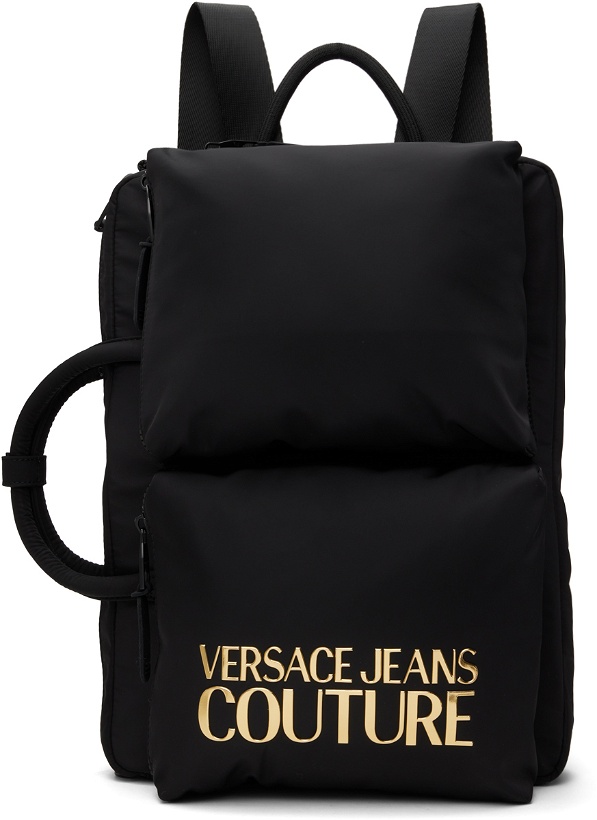 Photo: Versace Jeans Couture Black Range Iconic Backpack
