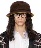 Marni Brown Brushed Bucket Hat