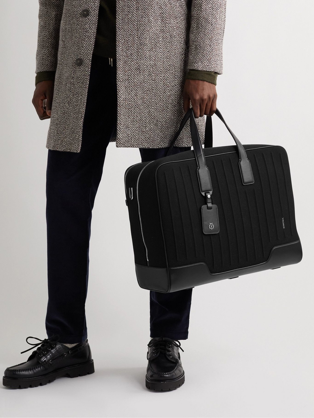 RIMOWA Weekender Leather Trimmed Canvas Holdall RIMOWA