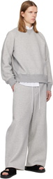 sacai Gray Sponge Sweatpants