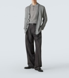 Giorgio Armani Cashmere and silk polo shirt