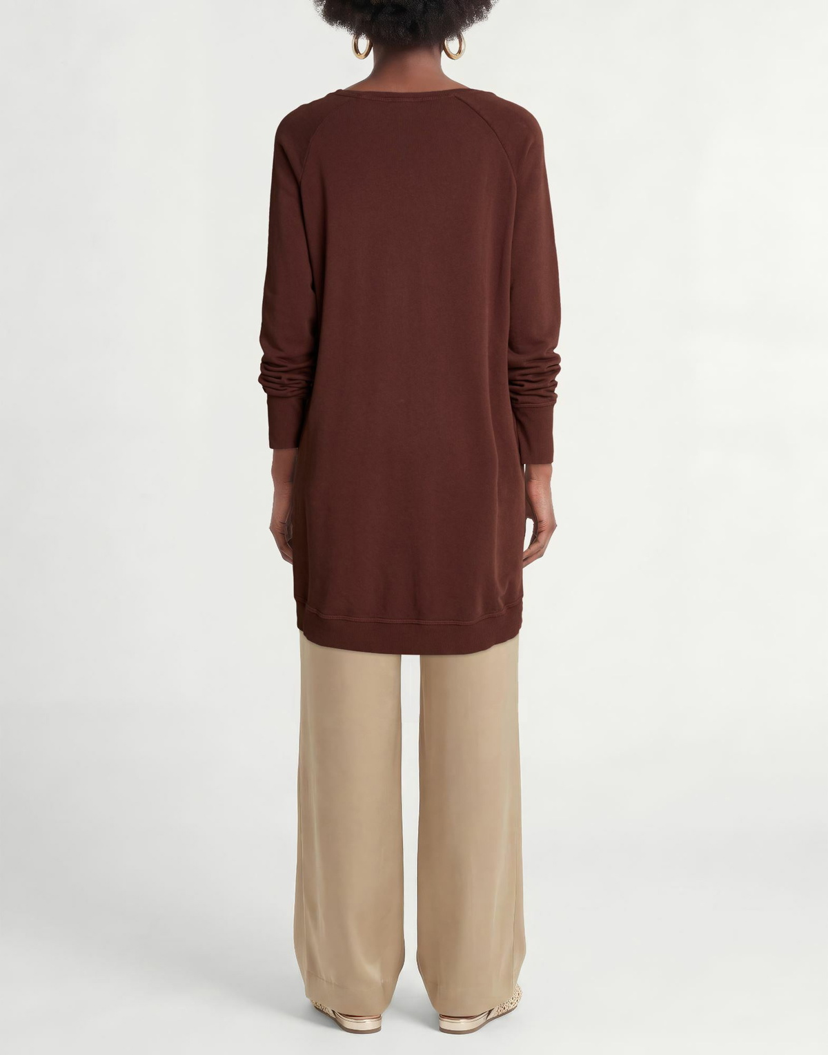 Crossley Womens Sweatshirt in Brown