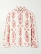 A Kind Of Guise - Alvaro Printed Cotton-Blend Canvas Jacket - Pink