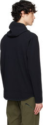 Goldwin Black WF Light Long Sleeve Hoodie