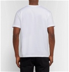 Aloye - Panelled Cotton-Jersey T-Shirt - White