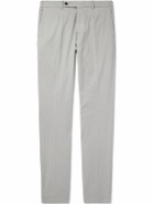 Thom Sweeney - Straight-Leg Stretch-Lyocell and Cotton-Blend Twill Chinos - Gray