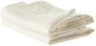 Tekla Two-Pack Off-White Woven Linen Kitchen Towel
