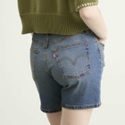 Levi's Women's 501® Mid Thigh Shorts in Pen Ring Lightweight