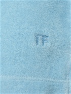 TOM FORD - Toweling Cotton Blend Polo Shirt