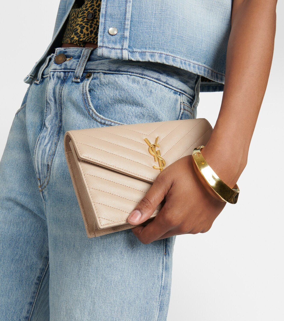 24AW new/Saint Laurent カッサンドレチェーンウォレット Wallet 24AW new/Saint Laurent カッサンドルチェーンウォレット Wallet