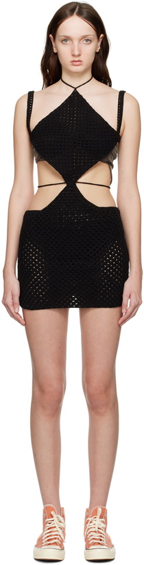 Photo: Kijun SSENSE Exclusive Black Diamond Minidress