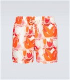 Arrels Barcelona Printed swim trunks