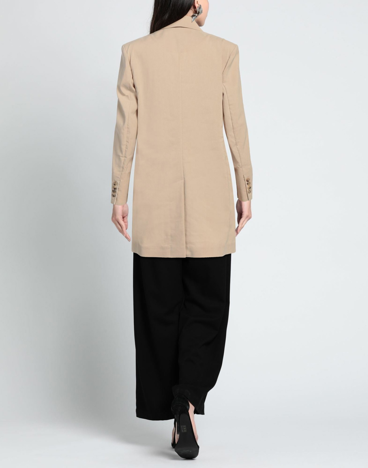 Low Classic Womens Blazer Khaki