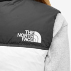 The North Face Women's 1996 Retro Nuptse Vest in Gardenia White/Black
